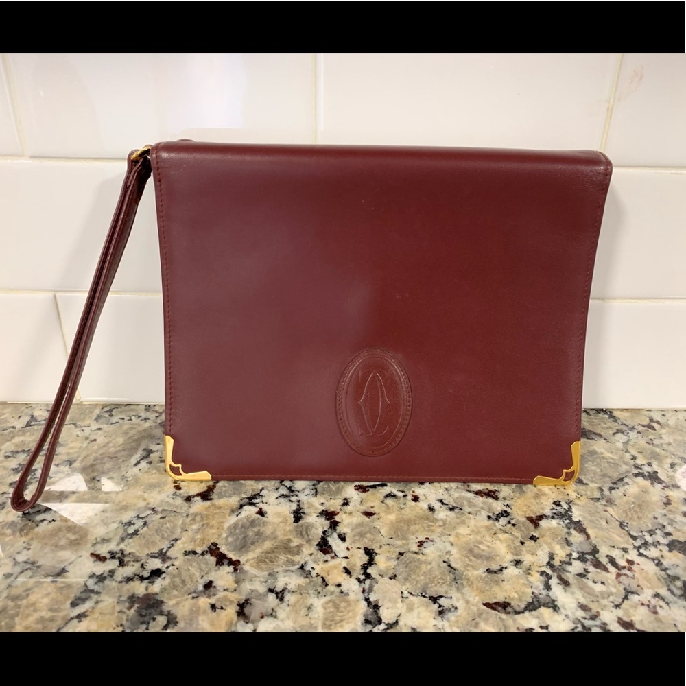 CARTIER Fabulous Calfskin Classic Clutch